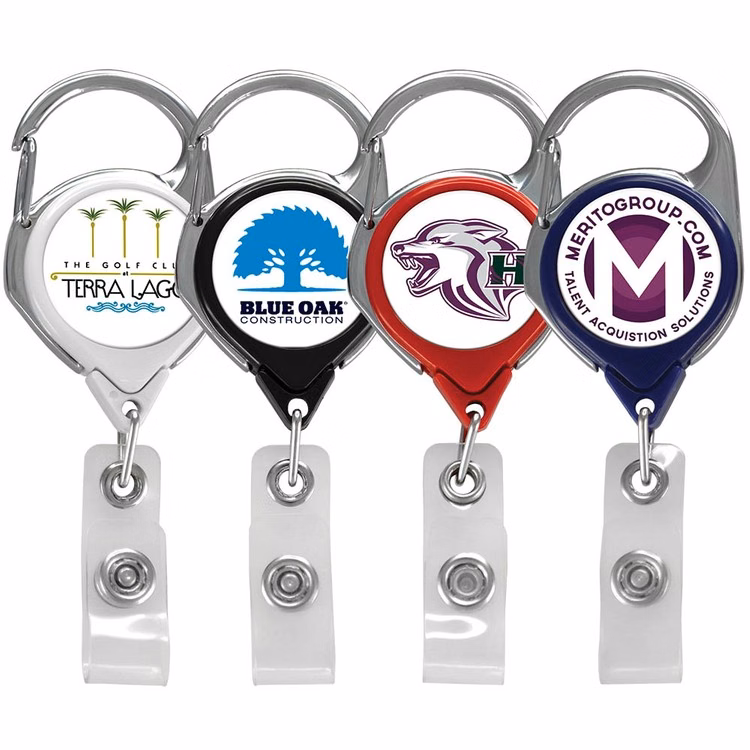 Express Vibraprint® Carabiner Badge Reel