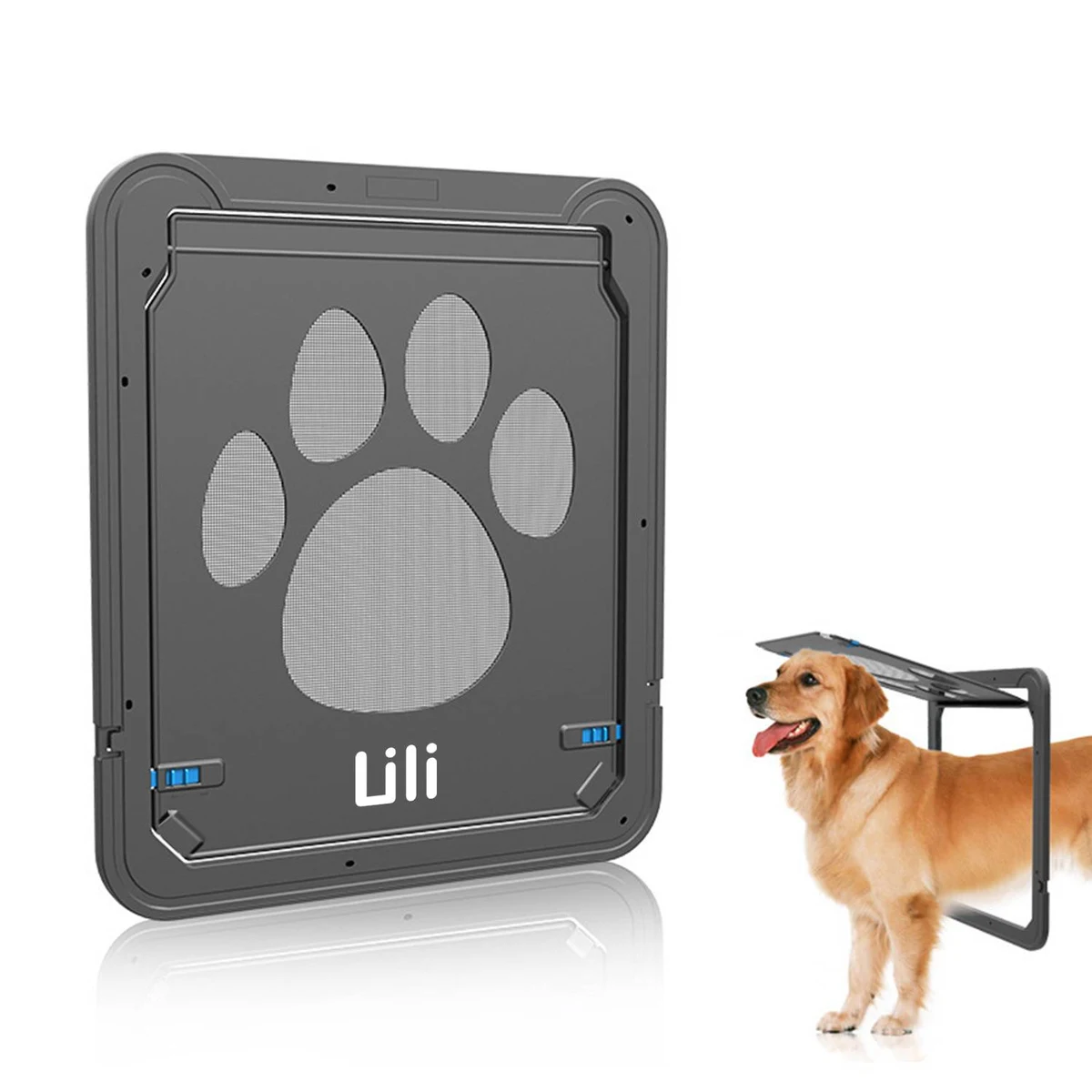 Screen Porch Doggie Door Automatic Closing for pet 1