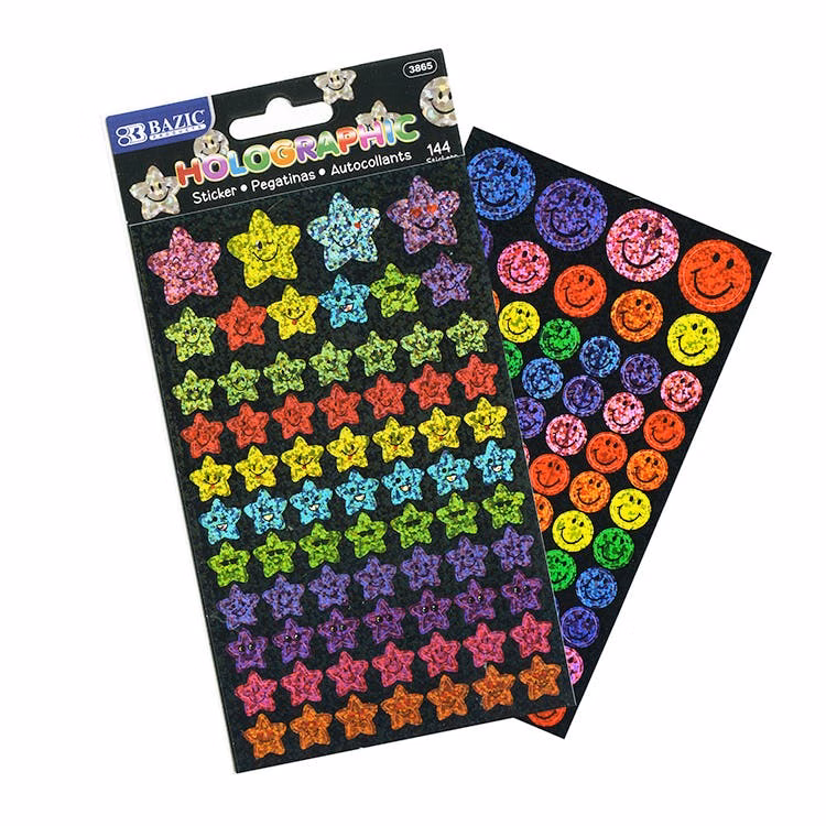 Holographic Reward Stickers - 144 Pack Assorted