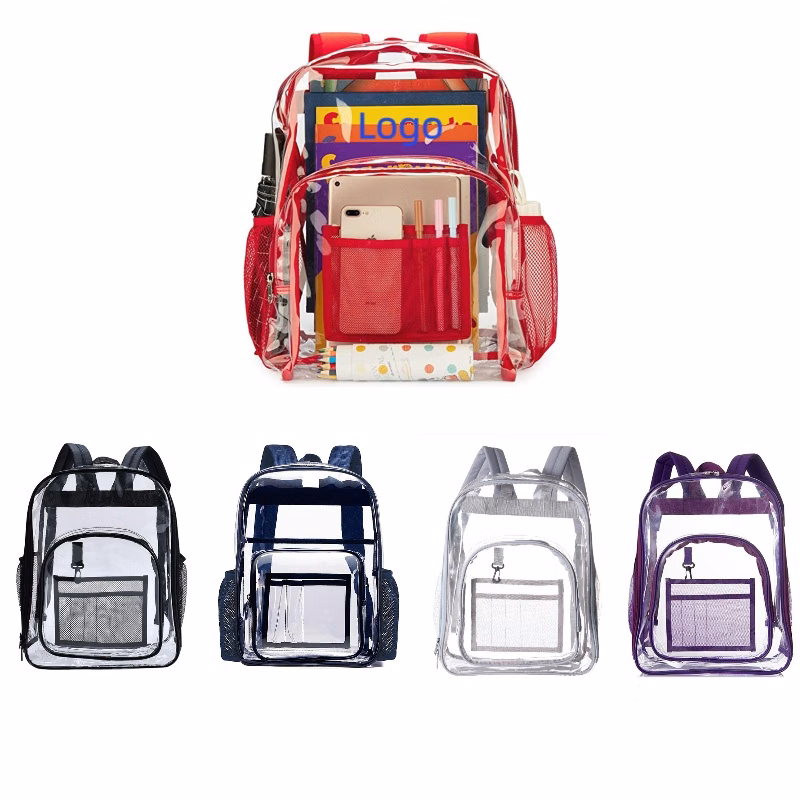 Large Clear PVC Backpack