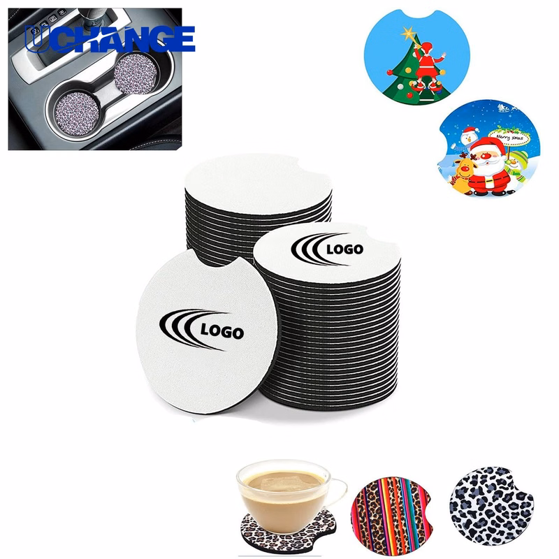 Chloroprene Rubber Sublimation Blank Cup Coaster