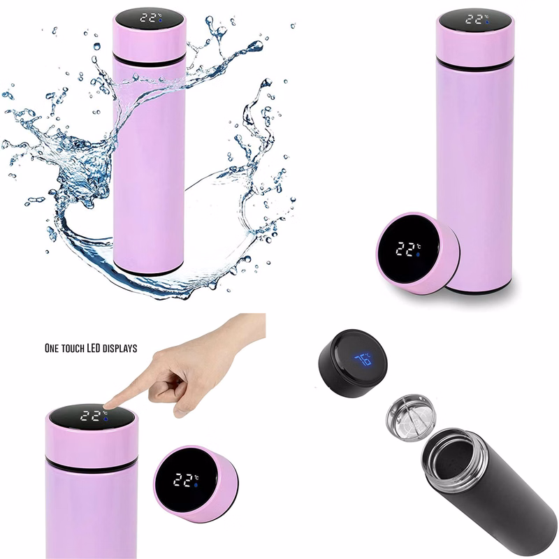 LCD Temperature Display Vacuum Cup 16.9oz