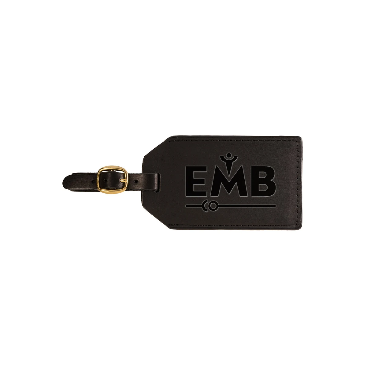 Grand Central Luggage Tag Sueded Leather 1