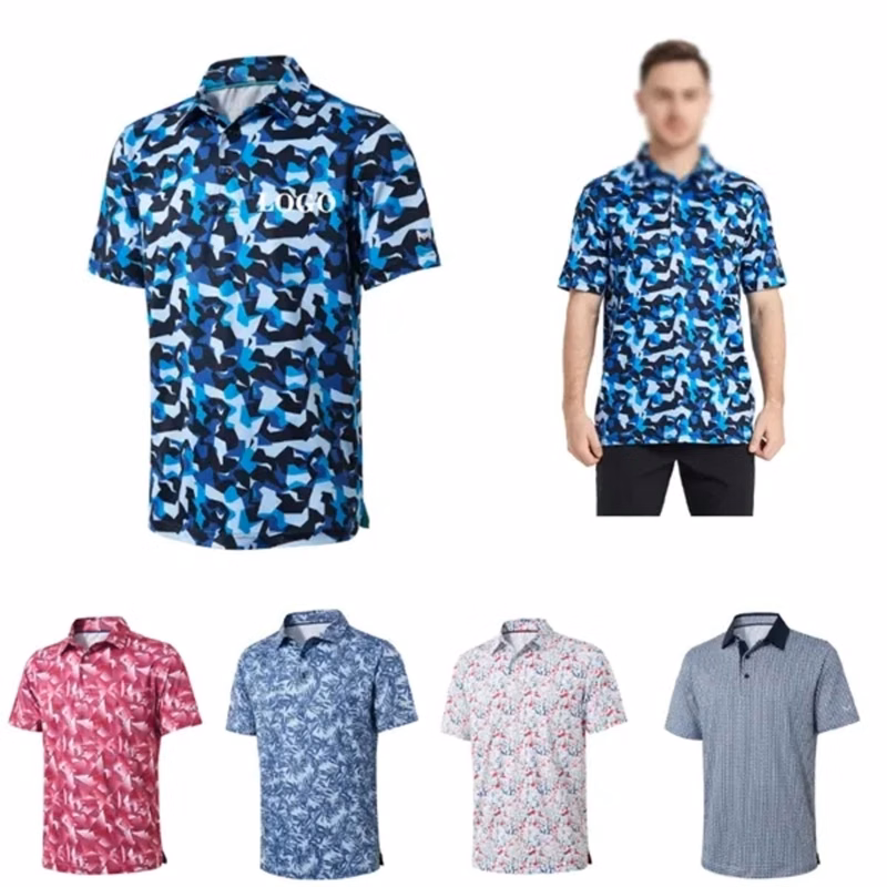 Men's Dry Fit Golf Polo Shirt