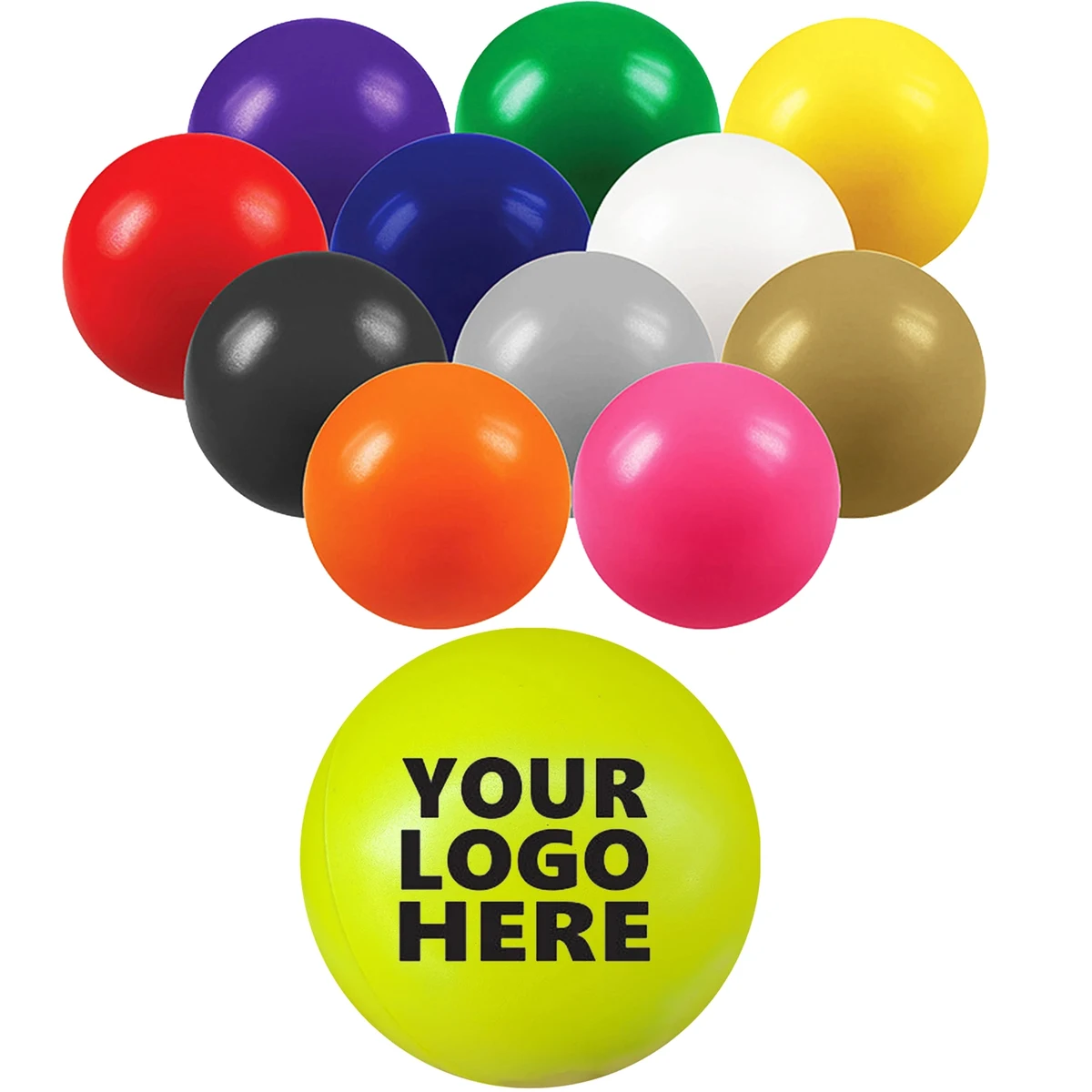 2.5" PU Stess Ball 1