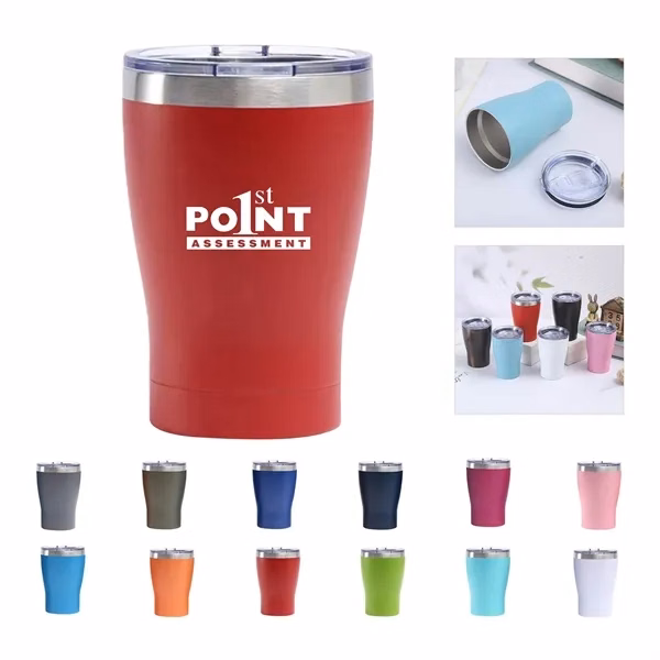 Custom 12 oz Stainless Steel Vacuum Insulated Tumbler — Promotional Travel Mug