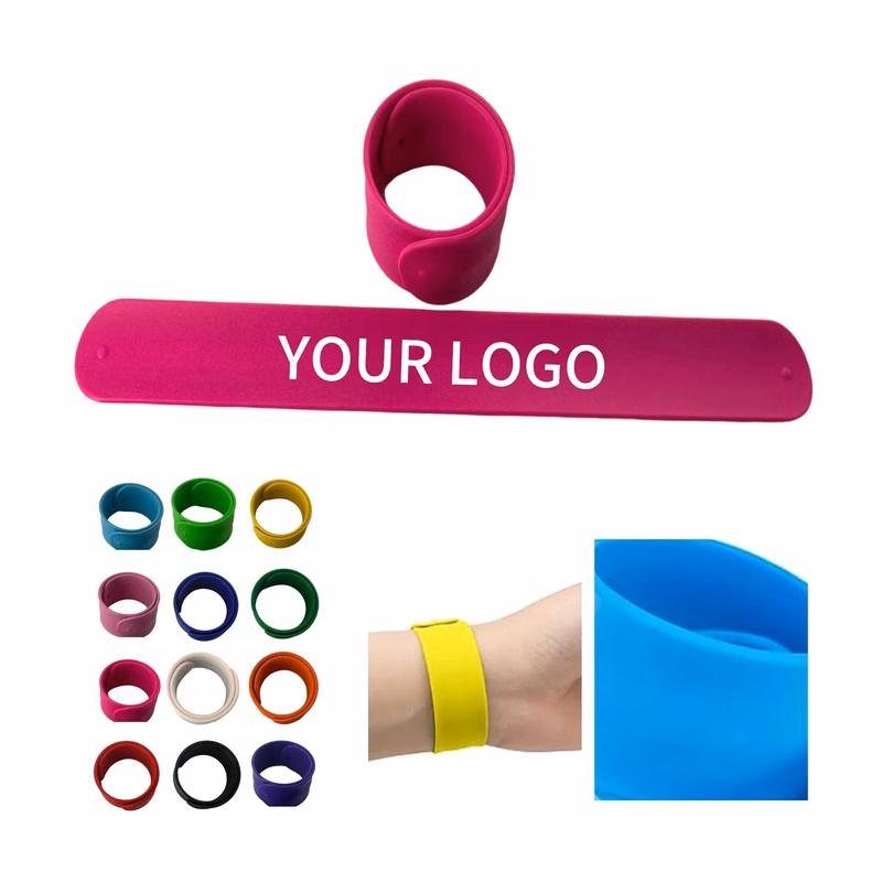 Promotional Silicone Slap Wristband