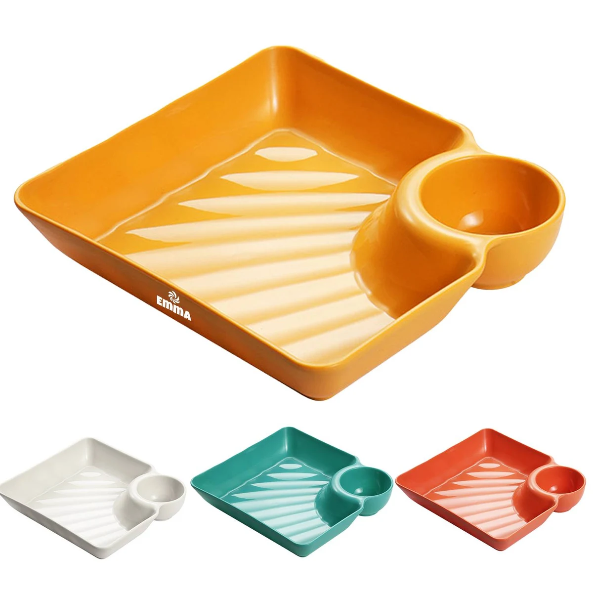 Chip Dip Serving Platter Tray 1