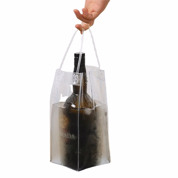 PVC Cooler Wine Tote Bags with Handles