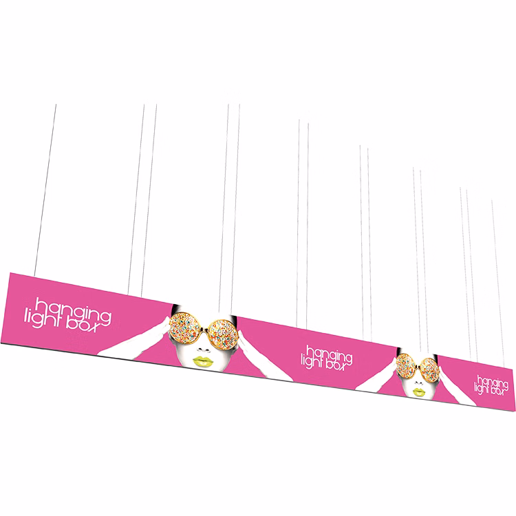 Vector Frame Hanging Light Box 40ft x 4ft