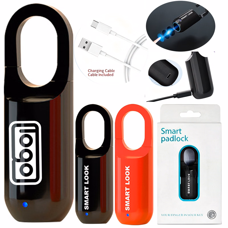 Rechargeable Zinc Alloy Fingerprint Smart Lock