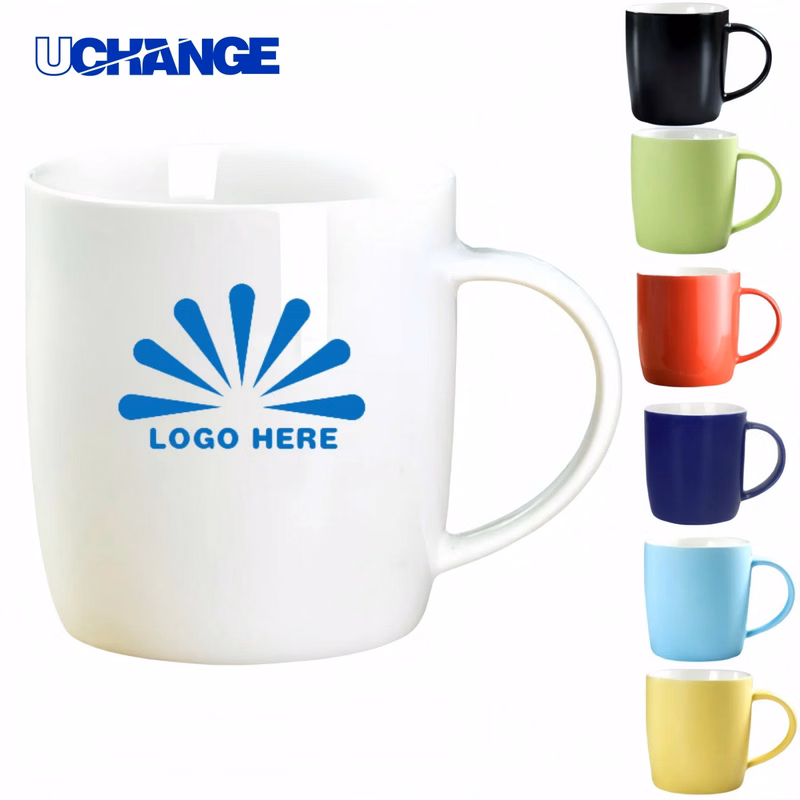 Ceramic Coffee Cup Container (12Oz)