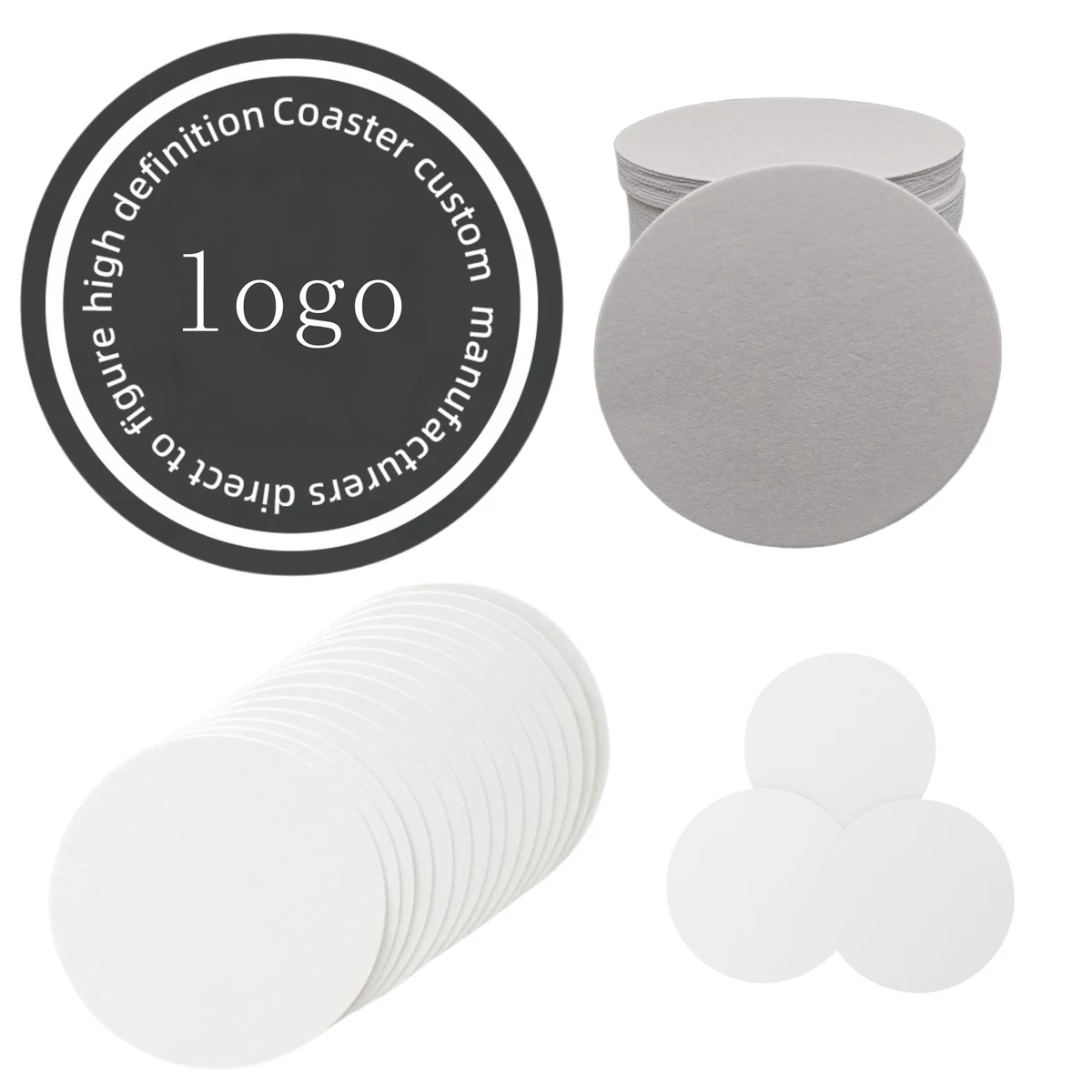 Thickened Paper Coasters 1