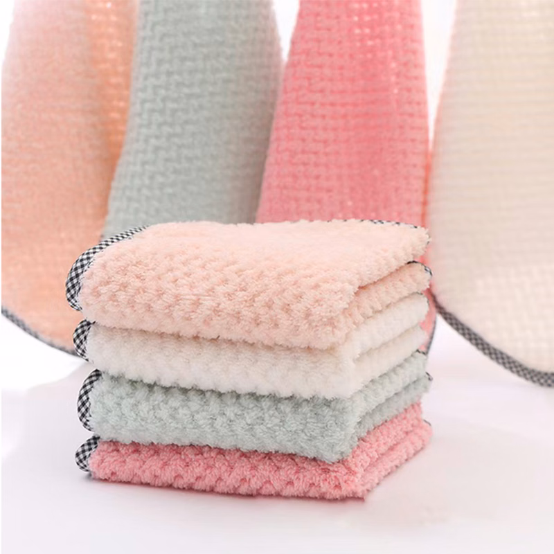 Kitchen Non-Stick Dishwashing Cloth PineApples Towel