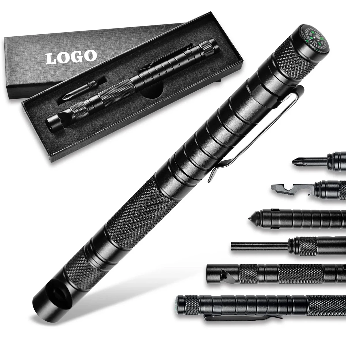 Multi-function Outdoor Tactical Pen MOQ 50PCS 1