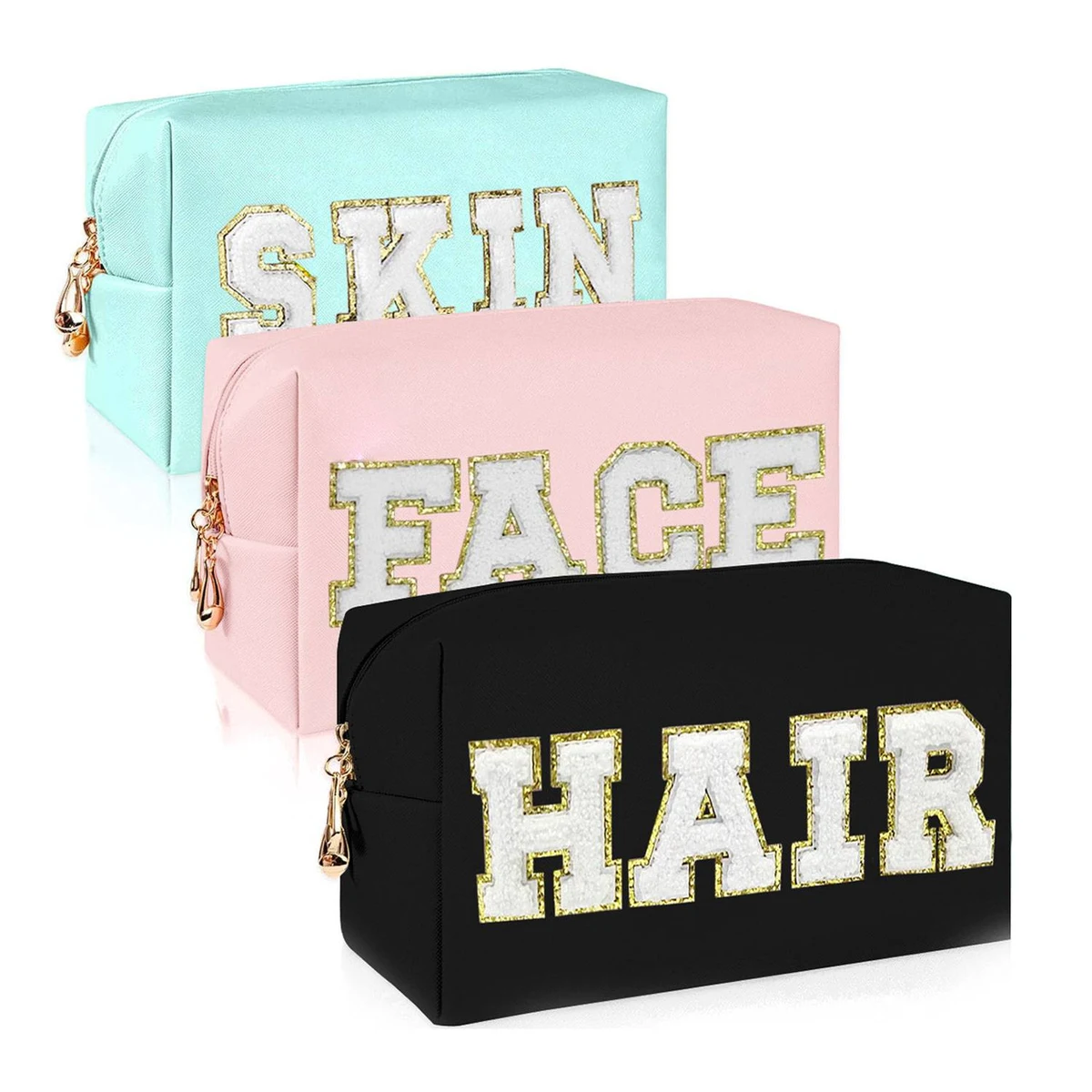 Outdoor Travel Storage Bag Set w/ Letter Design 1