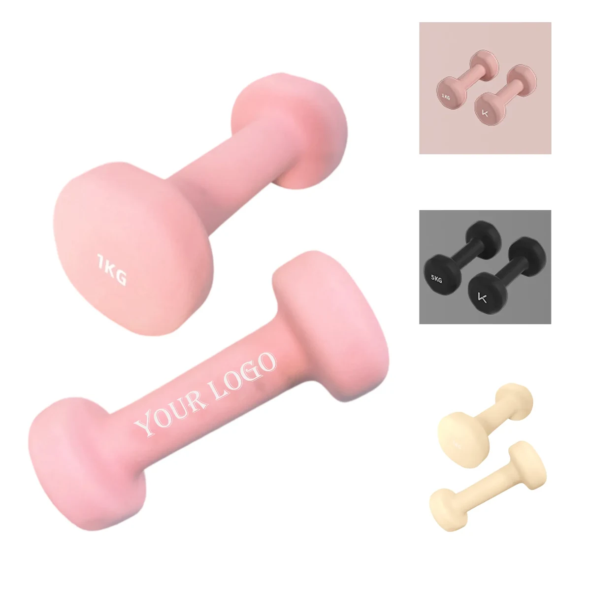 Home Exercise Solid Cast Iron Dumbbell 1