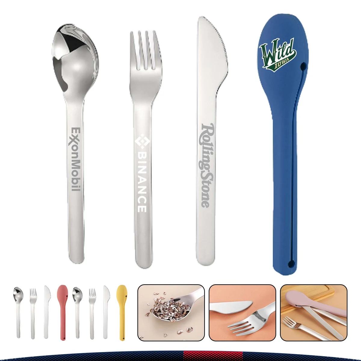 Vibrant Portable Cutlery Set 1