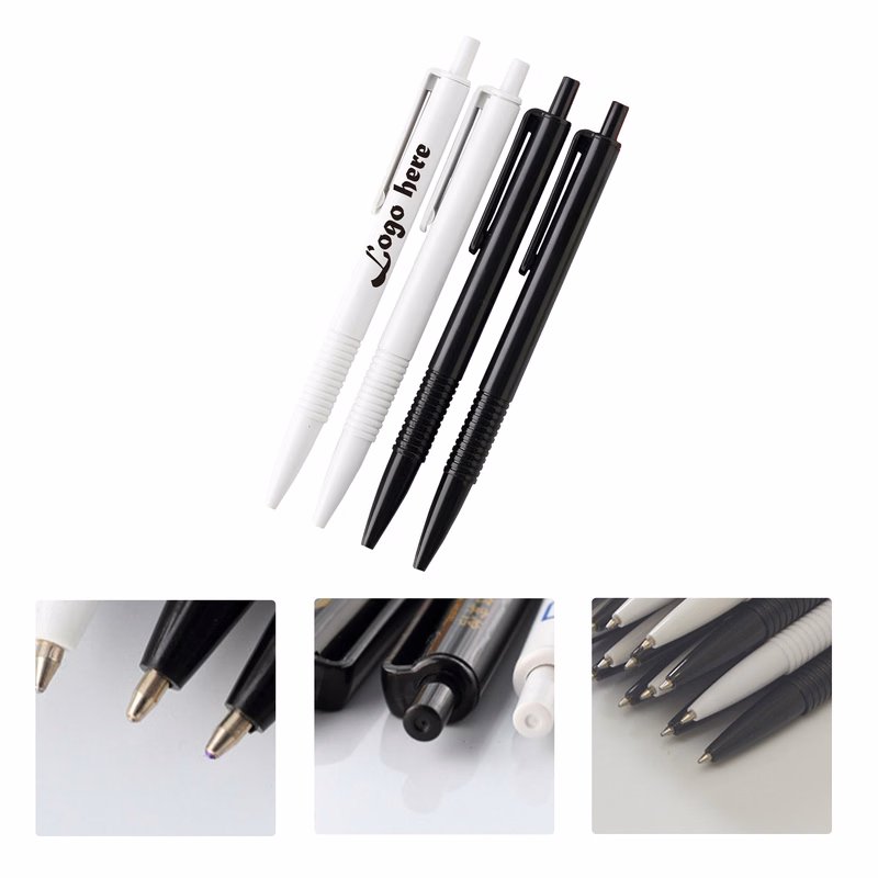 MOQ50 Hotel Retractable Ballpoint Pen Customization