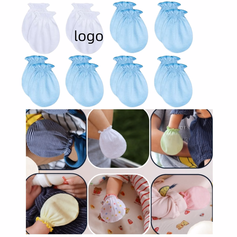 0-6 Months Baby No Scratch Mittens