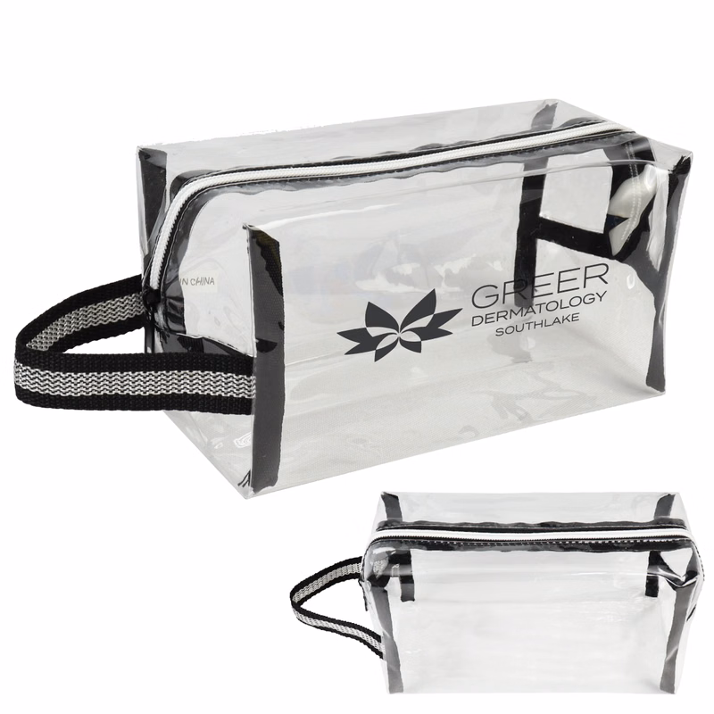 Soft TPU Toiletry Travel Bag w/Handle