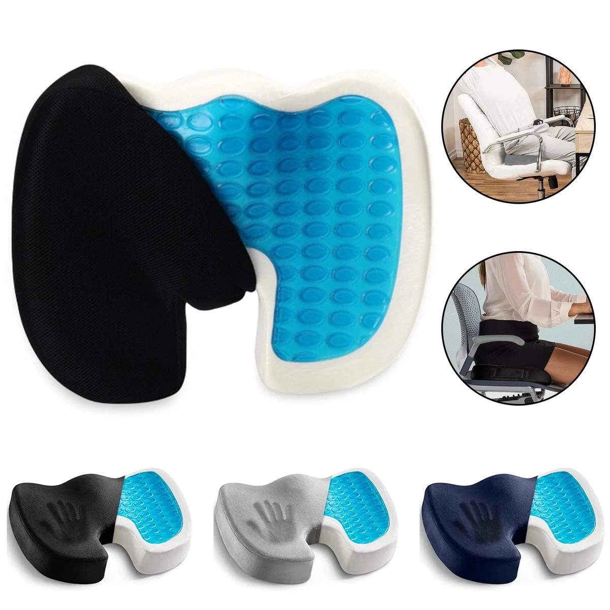 Gel Enhanced Seat Cushion 1