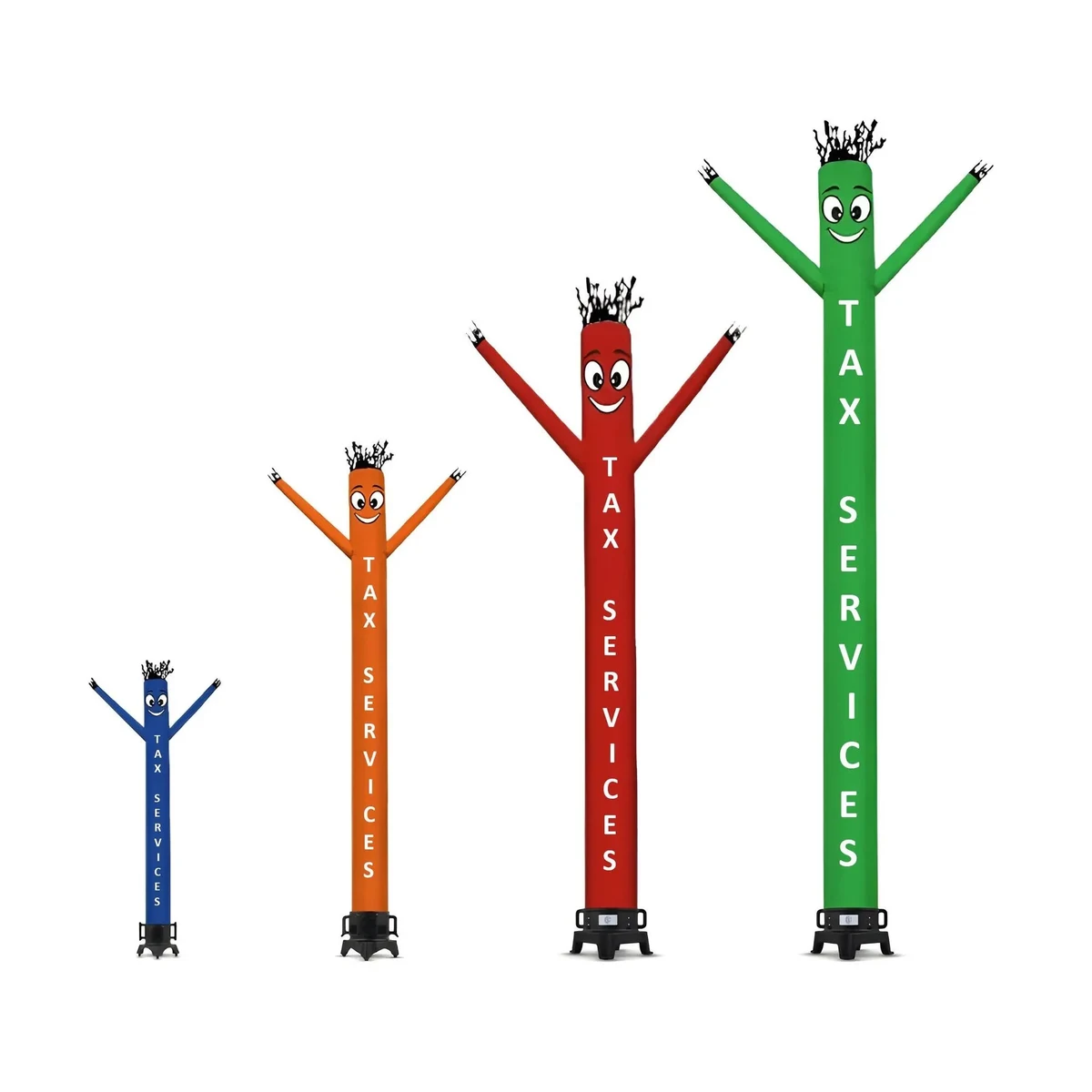 Tax Services Inflatable Tube Man with Blower 1