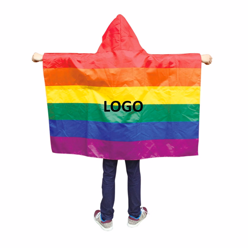 Gay Pride Rainbow Body Cape