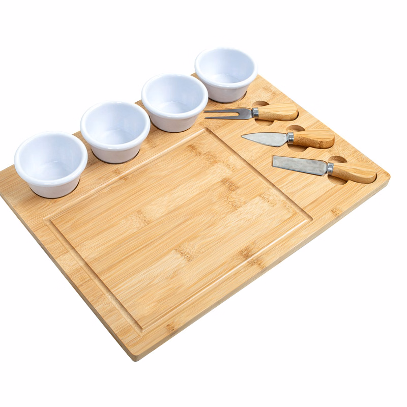 Bamboo Cheese Board Bread Cutting Board