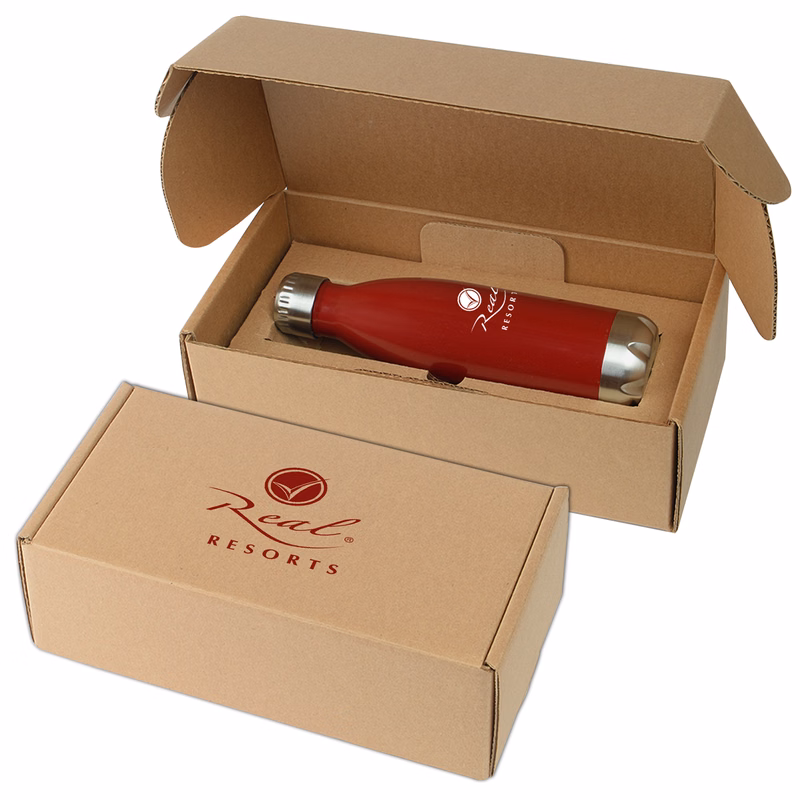 17 Oz. Cascade Stainless Steel Bottle w/Gift Box