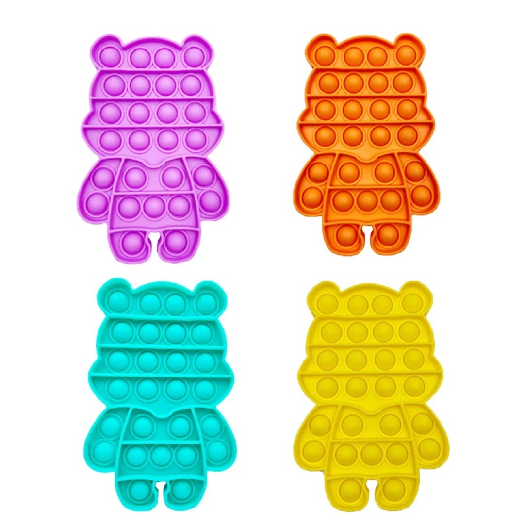 Push Bubble Fidget Sensory Toy Bear 1