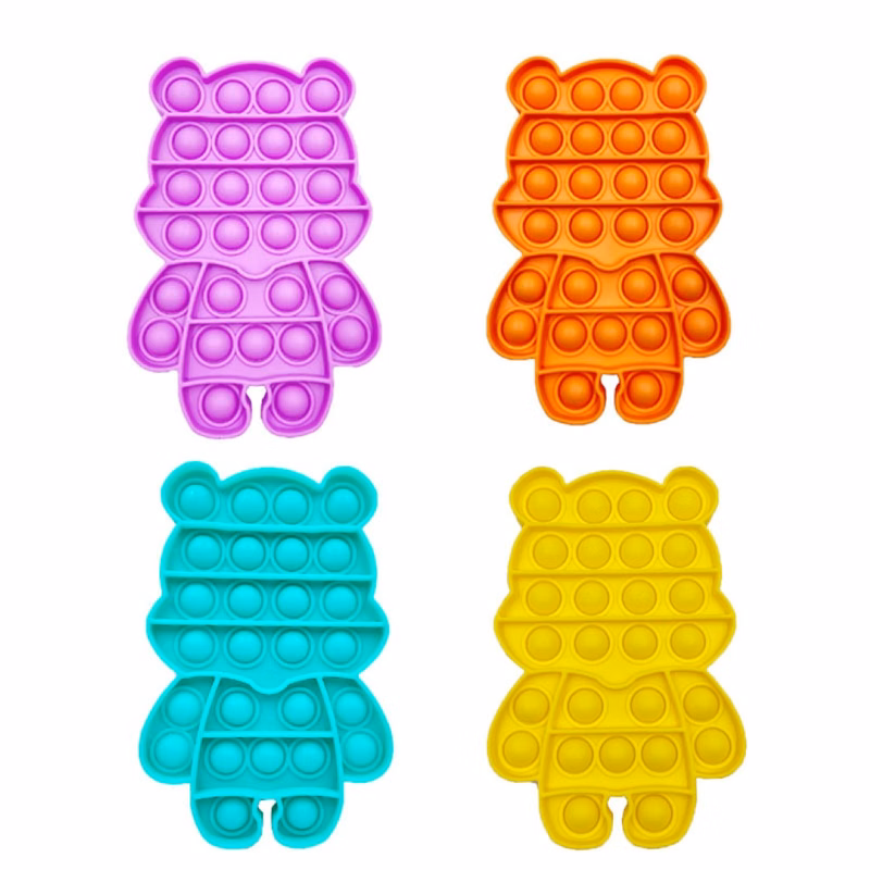 Push Bubble Fidget Sensory Toy Bear