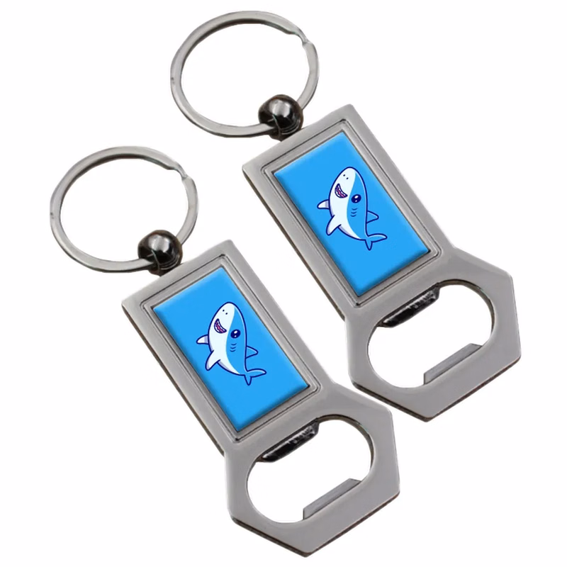 Durable Alloy Bottle Opener Keychain