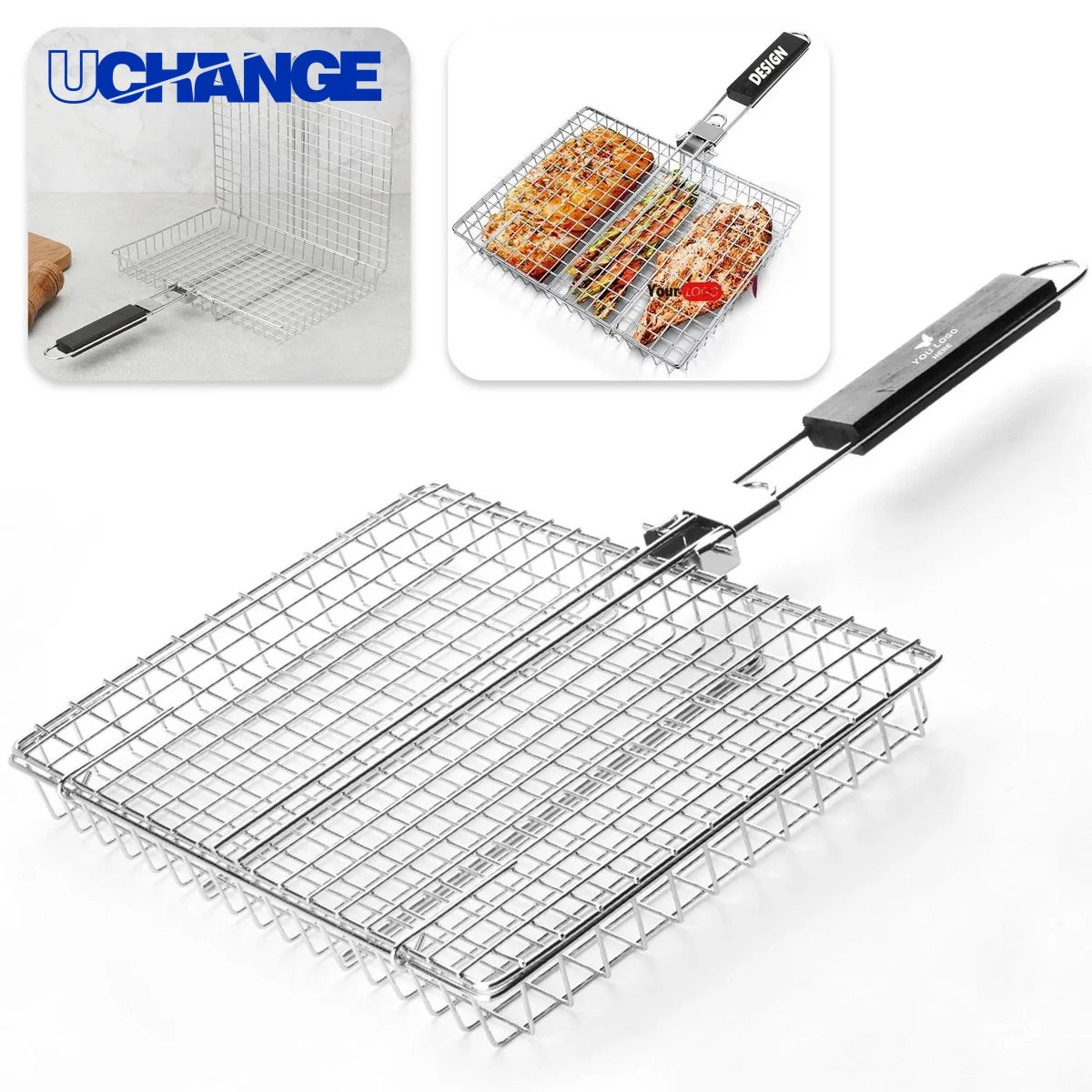 Barbecue Grilling Basket Tool for Vegetables 1