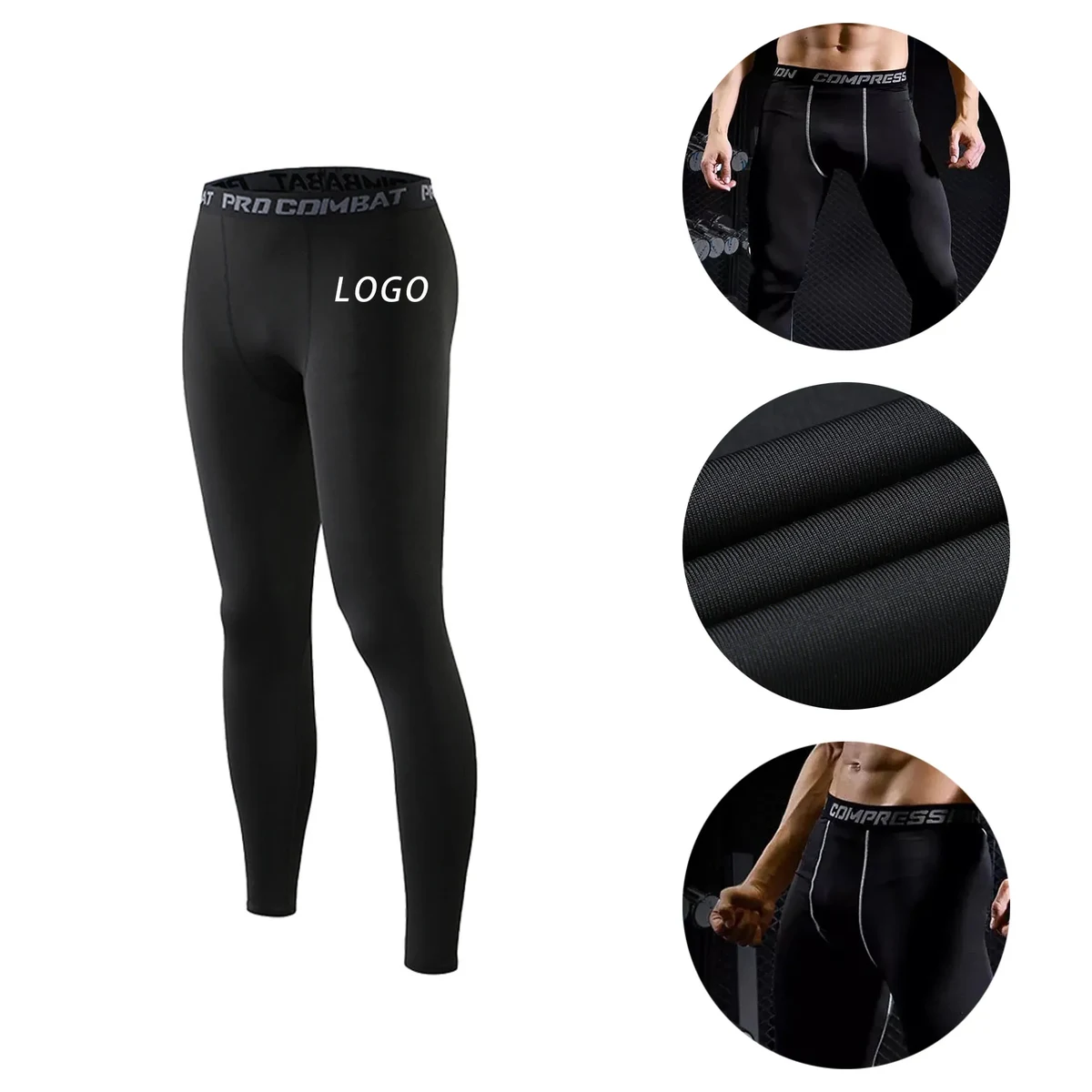 Breathable Sports Leggings With Logo For Sport,Activity 1