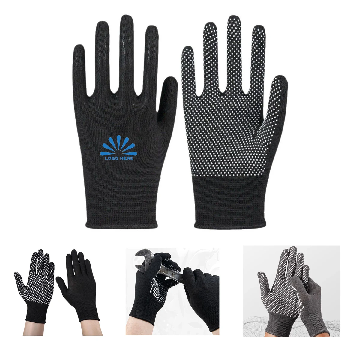 Nylon Labor Protection Dispensing Gloves 1