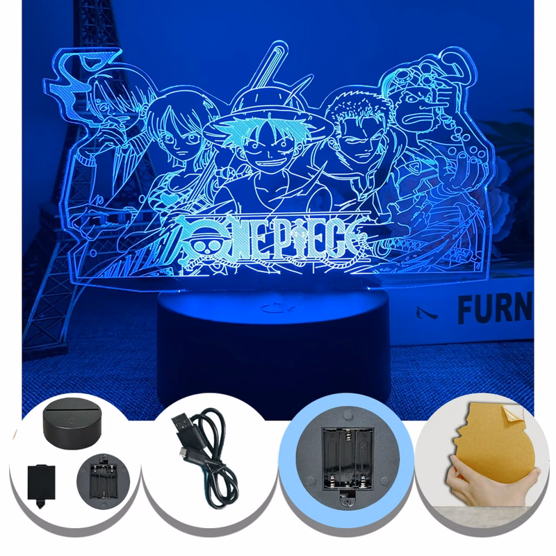 7-Color Gradient tTouch Switch USB Desk Lamp