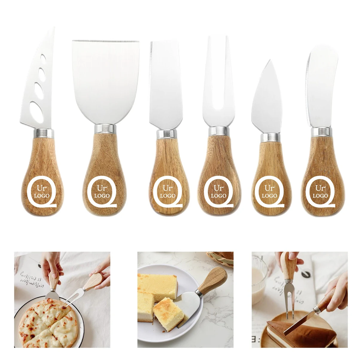 6-Piece Cheese Fork Knife Set 1