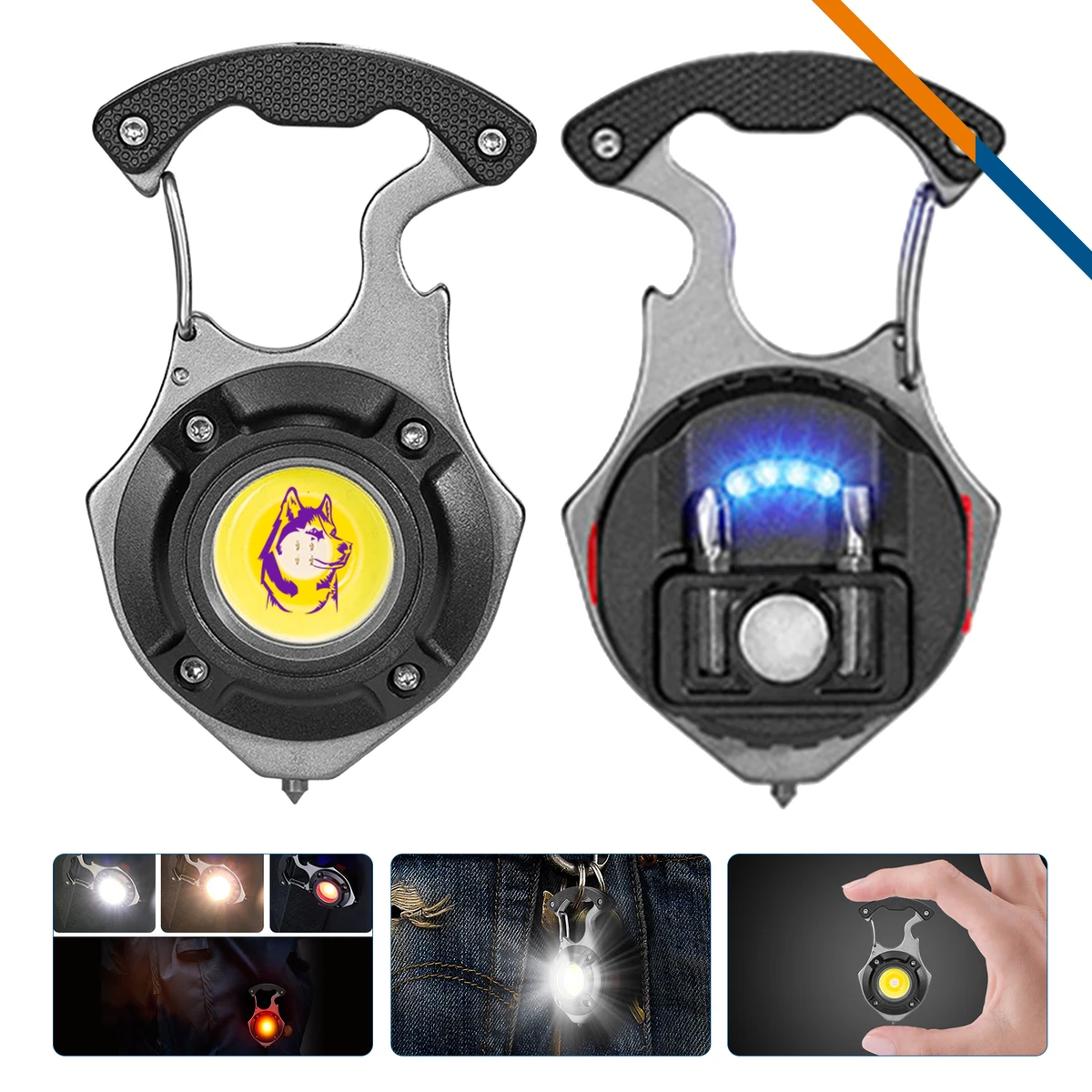 Clenk COB Flashlight 1