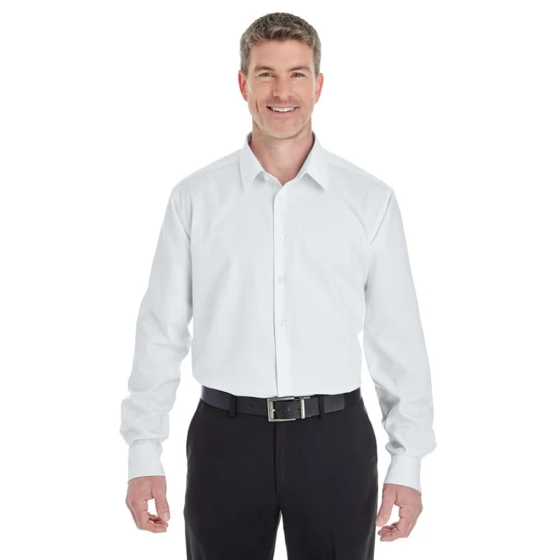 Devon & Jones Men's Crown Woven Collection™ Royal Dobby Shirt 1