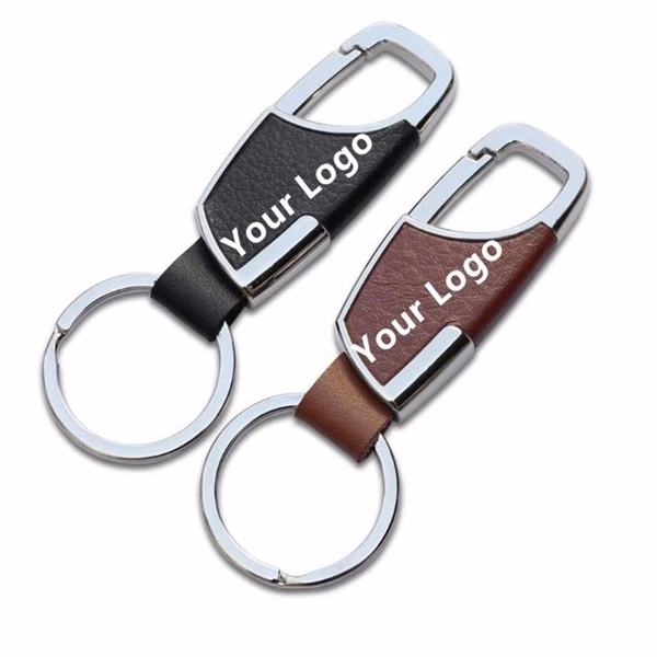 Men's Leather Key Chain