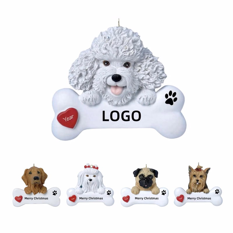 Christmas Pet Resin Figurine