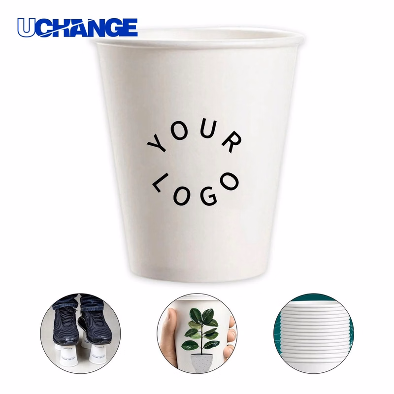 Paper Cup Drinkware 9oz Disposable Design