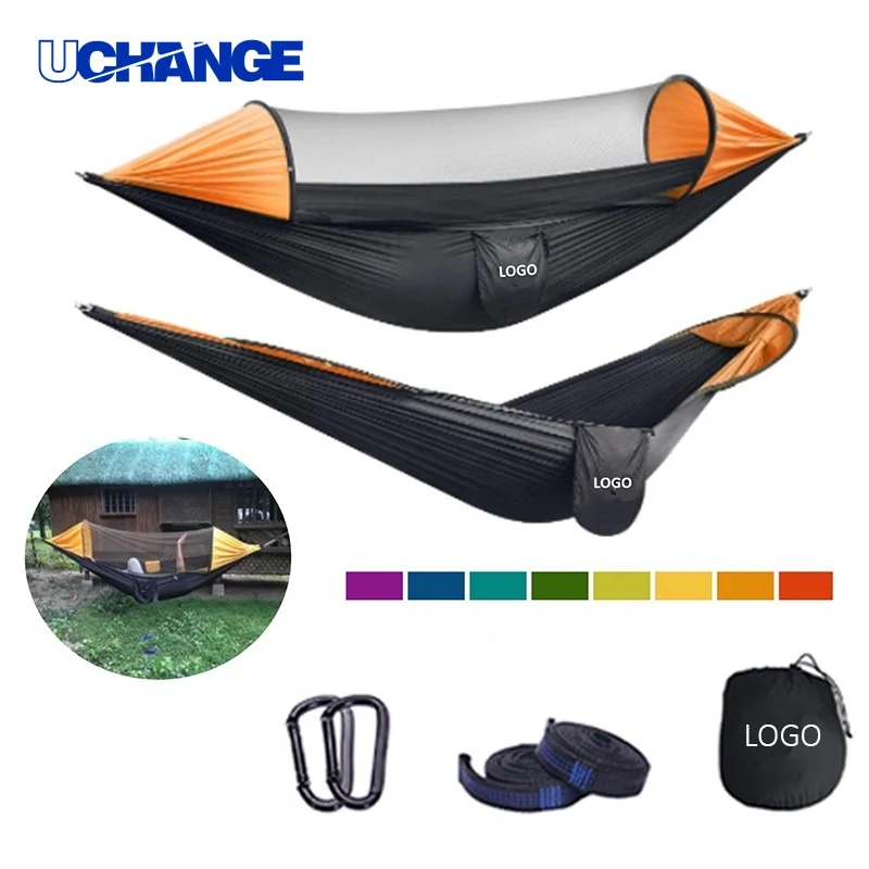Lightweight Outdoor Hammock with Mosquito Net 1