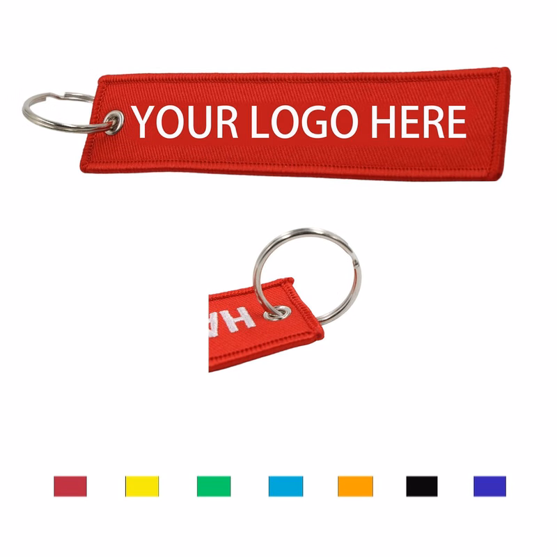 Custom Embroidery Keychain