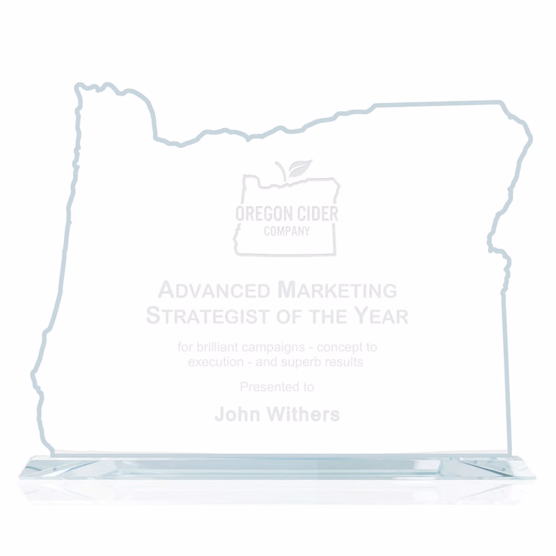 State Map Award - Oregon