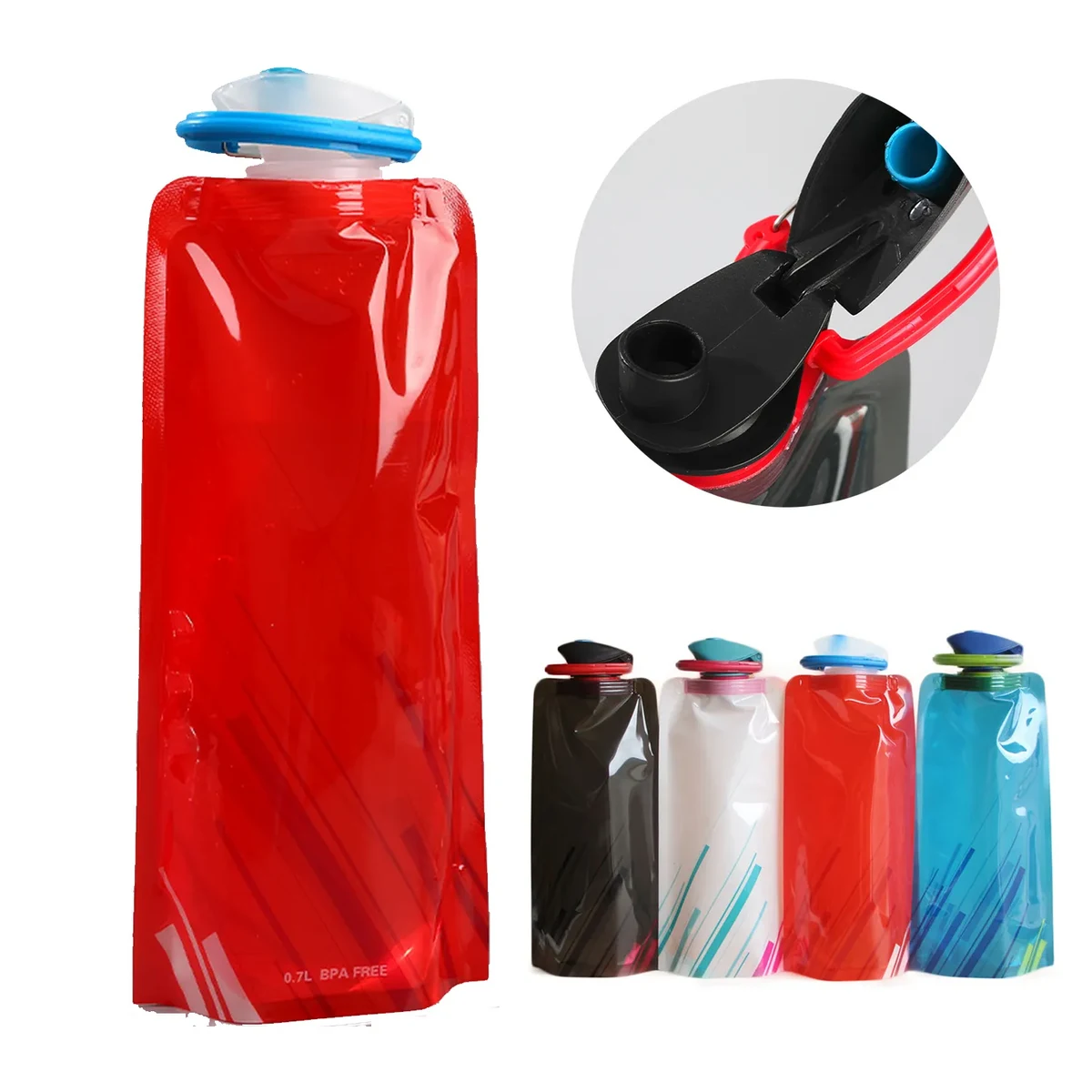 23Oz Collapsible Canteens Water Bag 1