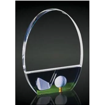 5" x 7" Freestanding Golf Graphic Acrylic Award 1