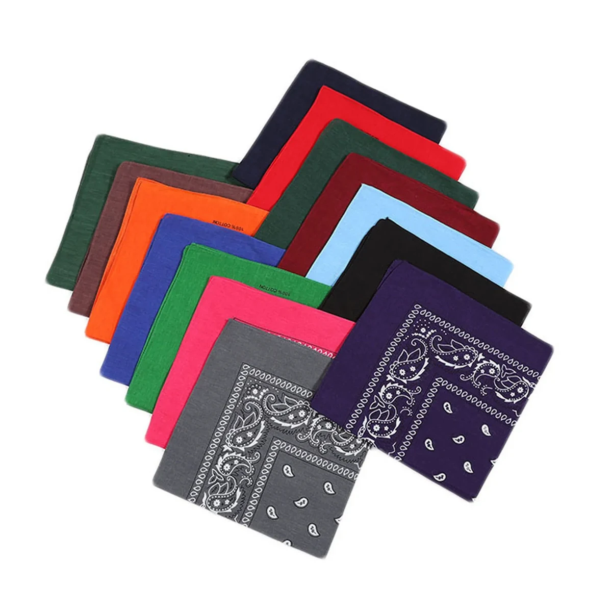 Low MOQ 21"x21" Bandana 1