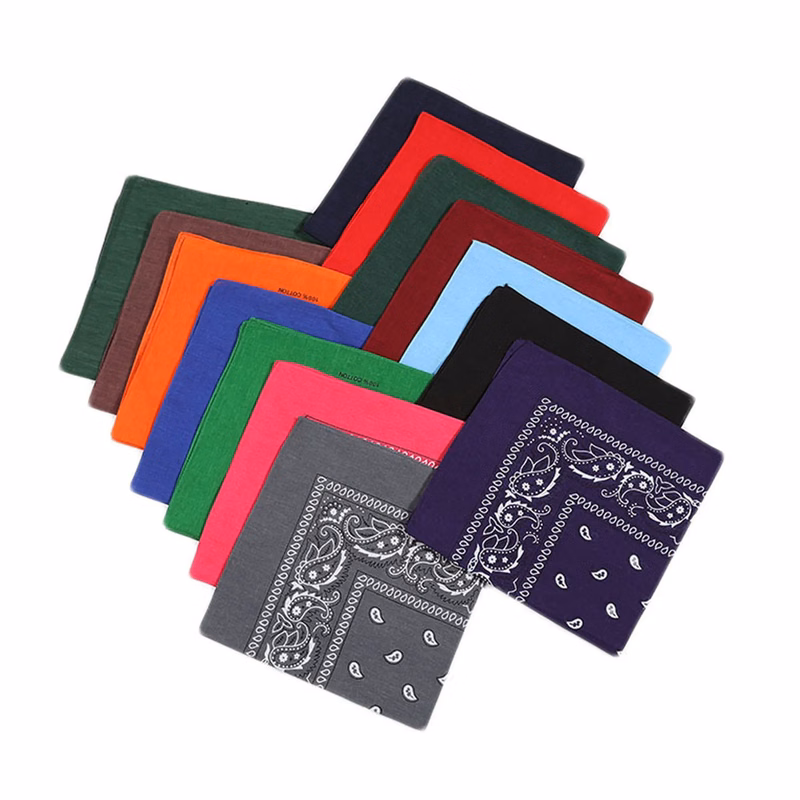 Low MOQ 21"x21" Bandana